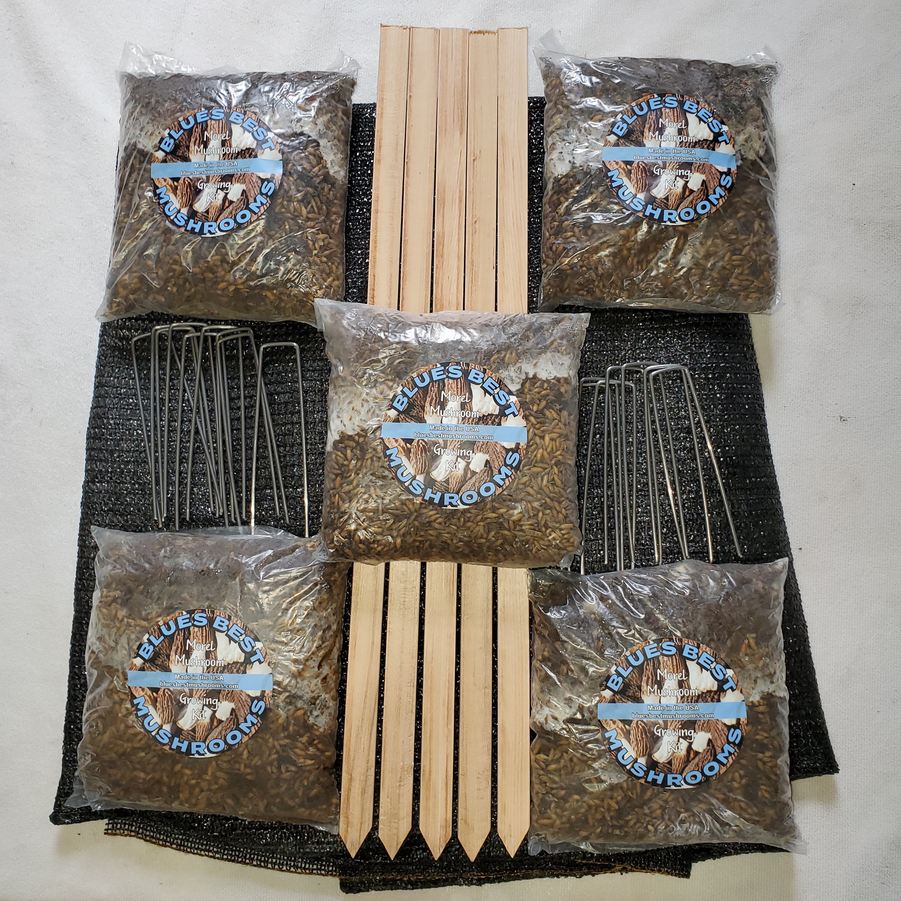 Morel Growing Kit 5 Pack with FREE Protection Package!!!